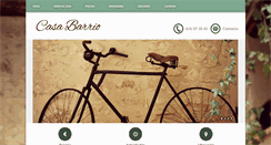 Desktop Screenshot of casabarriosomontano.com